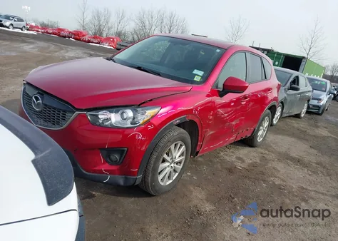 2014 Mazda Cx-5 Touring из США, поврежденный, VIN JM3KE4CY8E0421336